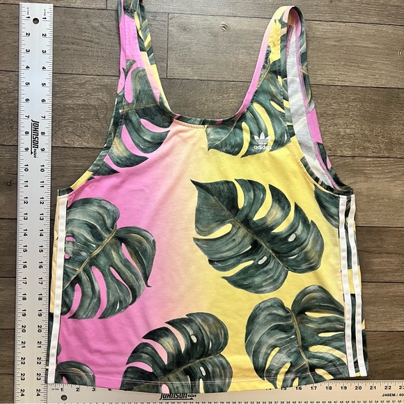 FARM RIO X ADIDAS - Monstera Leaves Tank Top Matching Set - Bundle - Picture 3 of 7